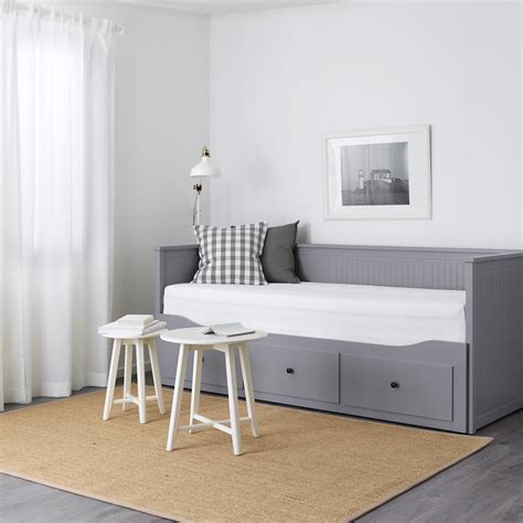 ikea hemnes bedroom with daybed.